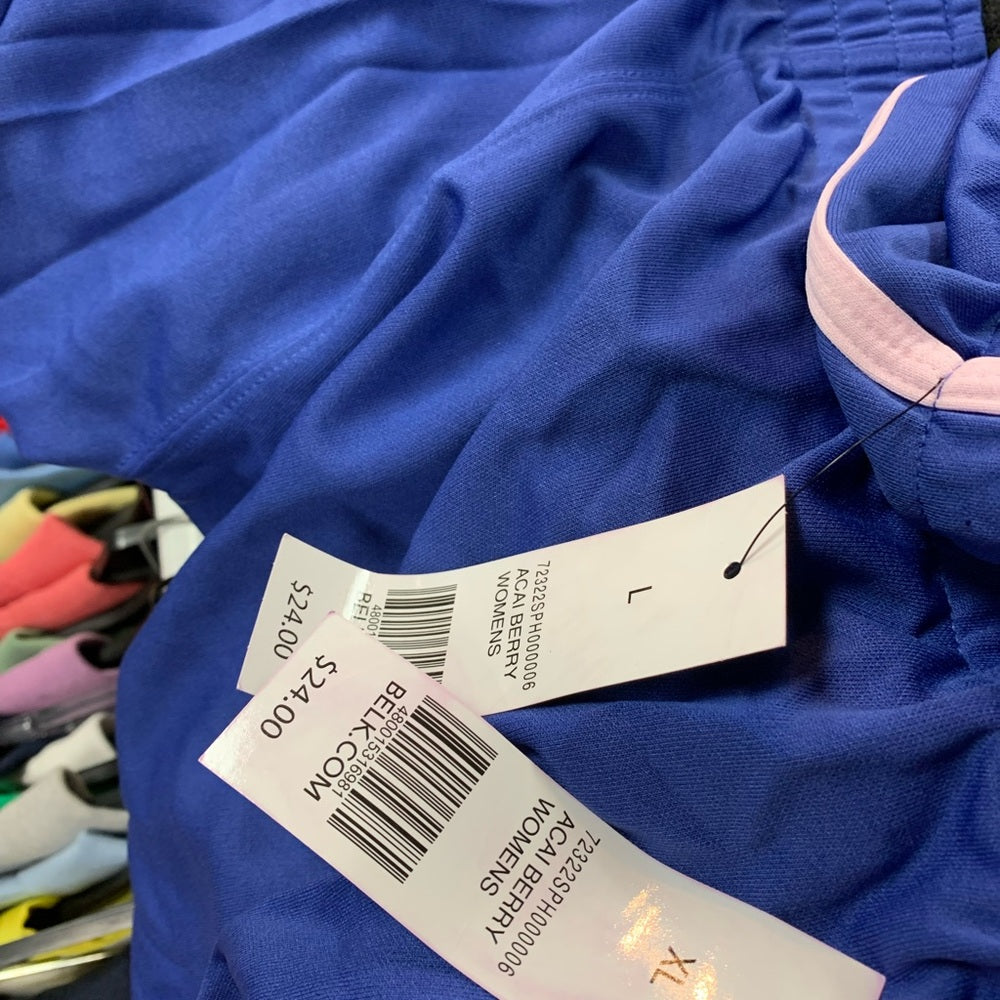 Women's Blue Shorts with Pink Trim Sz various