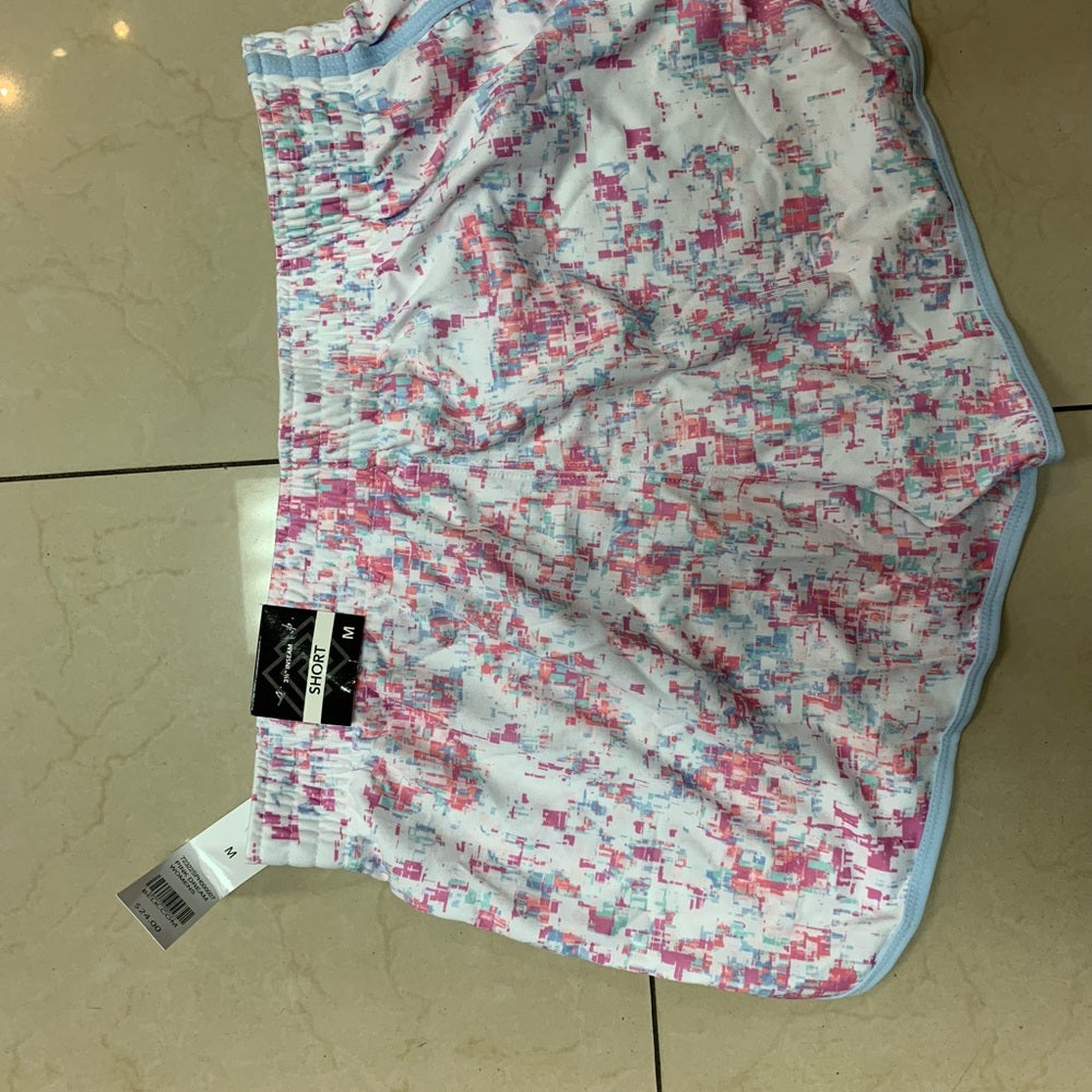 Colorful Patterned Athletic Shorts