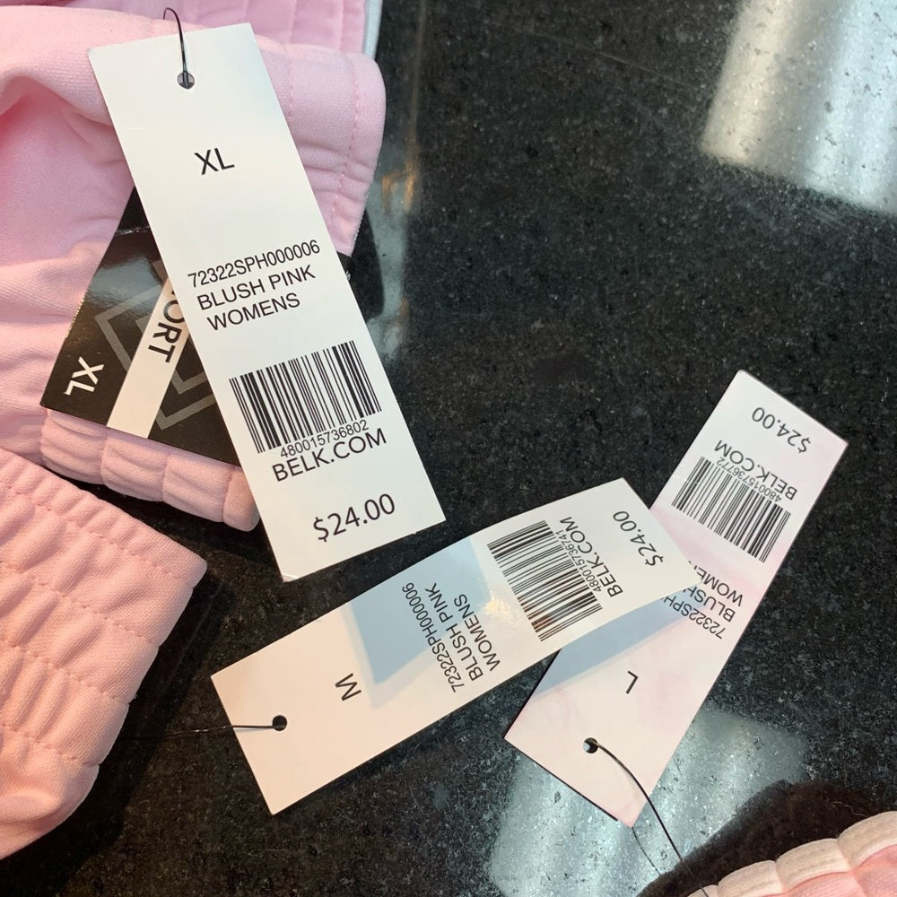 Women's Pink Athletic Shorts