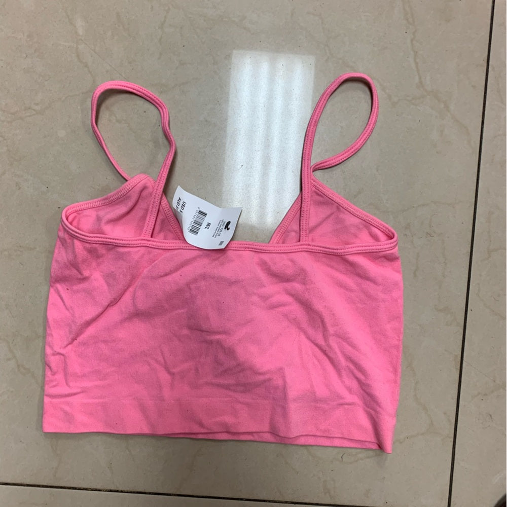 Cotton On Pink Crop Top