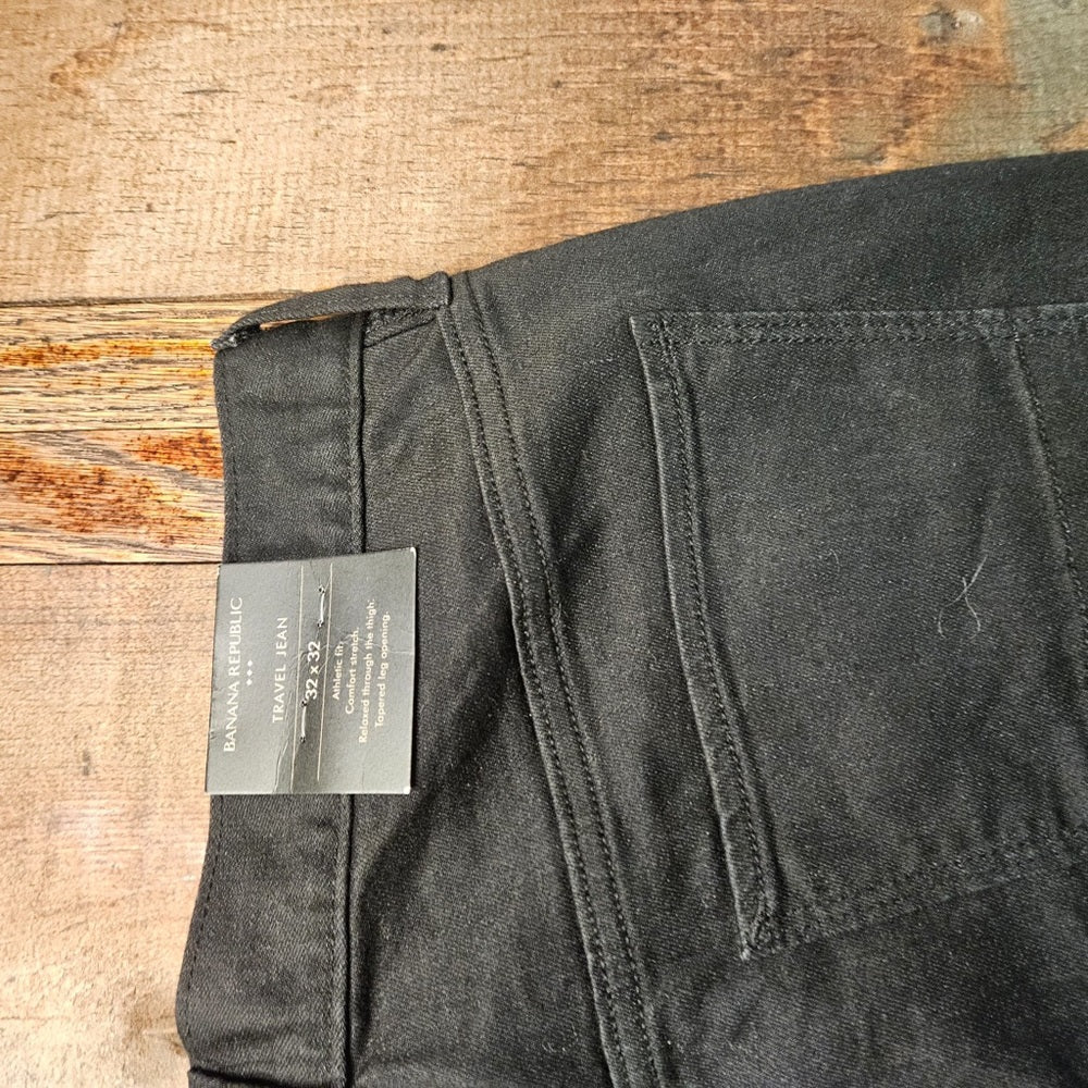 Banana Republic black denim jeans Sz various
