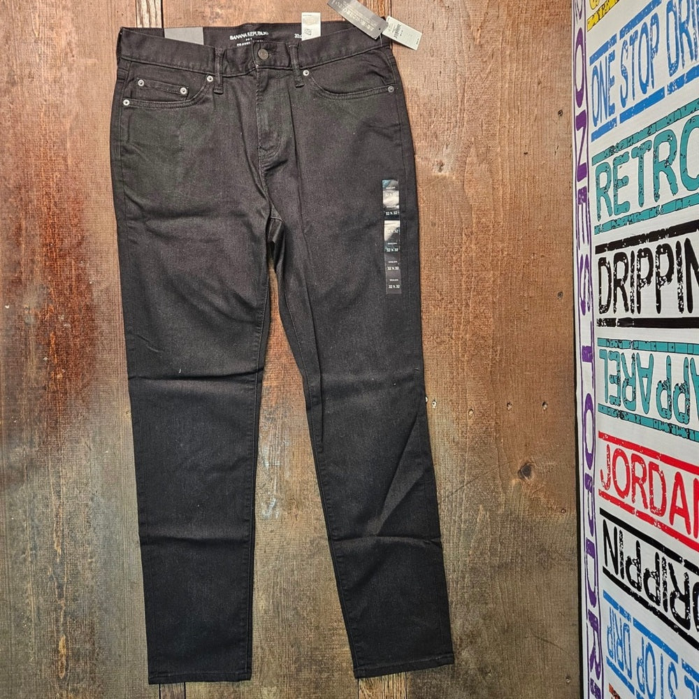 Banana Republic black denim jeans Sz various