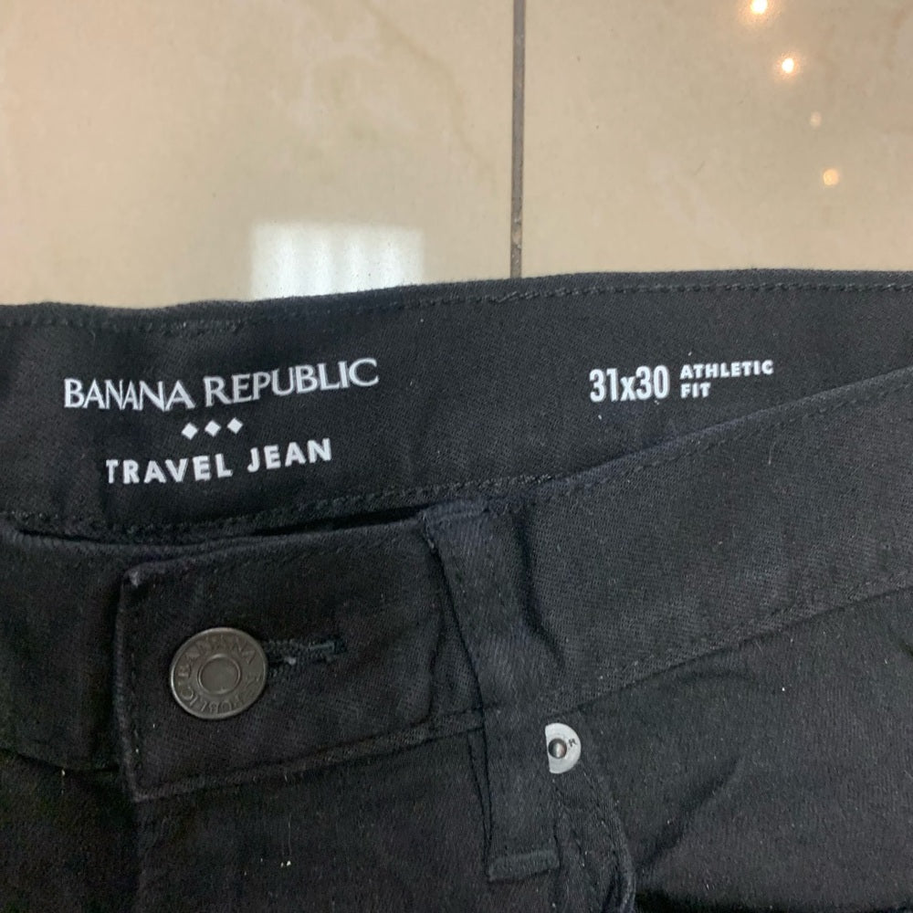 Banana Republic black denim jeans Sz various