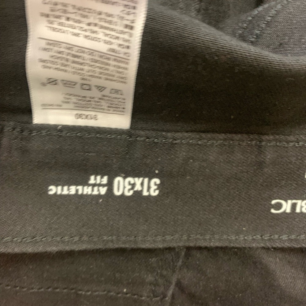 Banana Republic black denim jeans Sz various