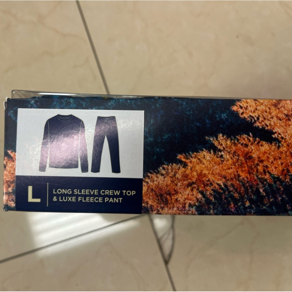 U.S. Polo Assn. Blue Plaid Sleepwear Set