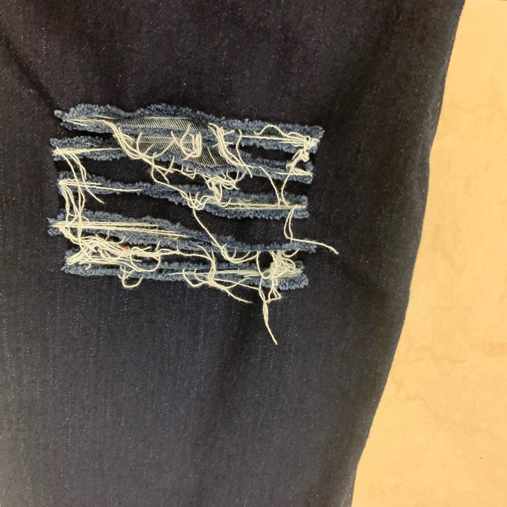 Men's Blue Distressed custom express Jeans