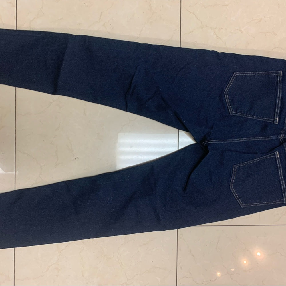 Men's Blue Distressed custom express Jeans