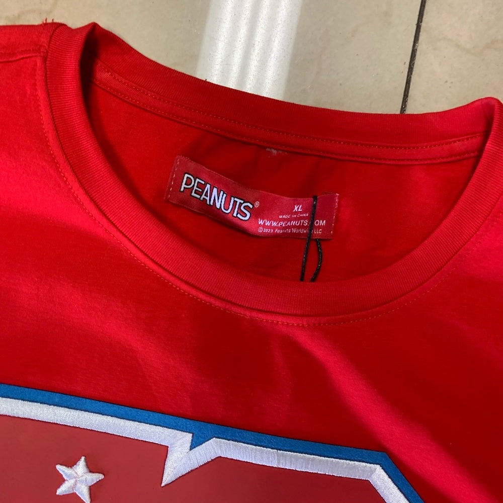 Peanuts Red logo patriot T-Shirt