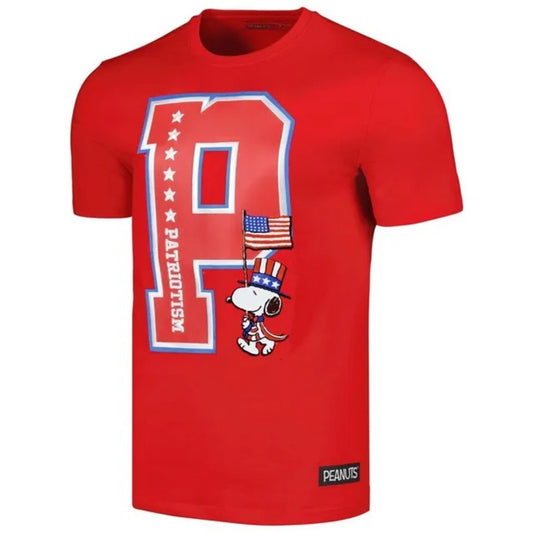 Peanuts Red logo patriot T-Shirt