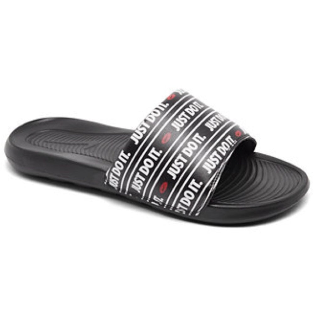 Nike Black Slide Sandals just do it Sz 12
