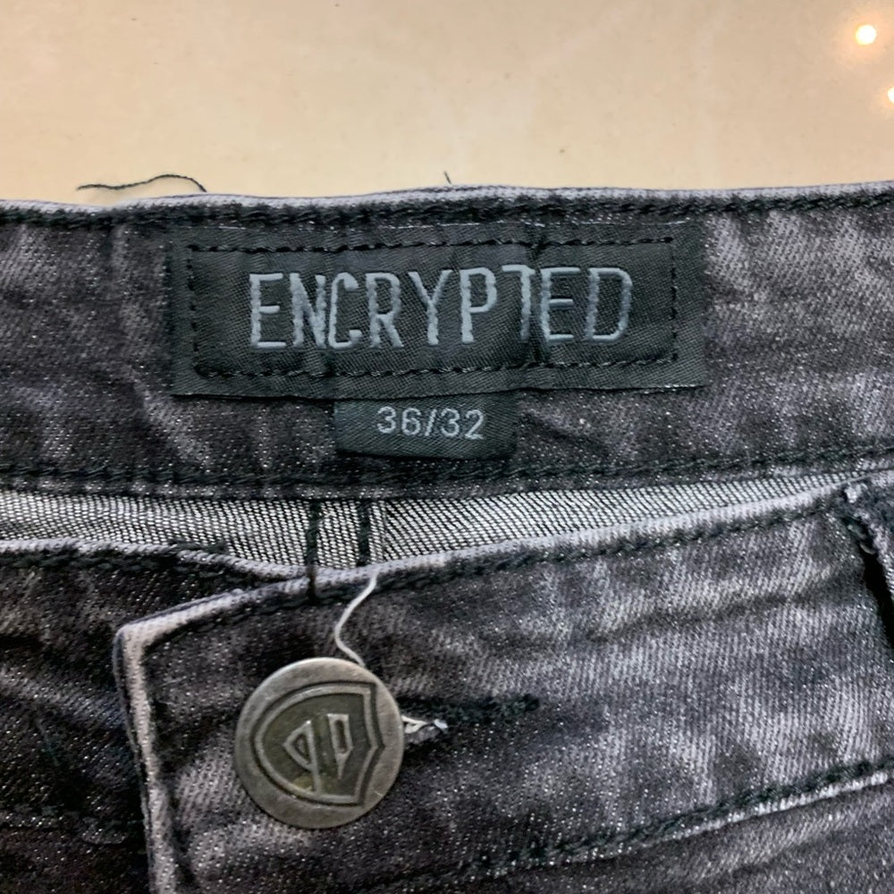 Sz 36/32 denim jeans graphic design