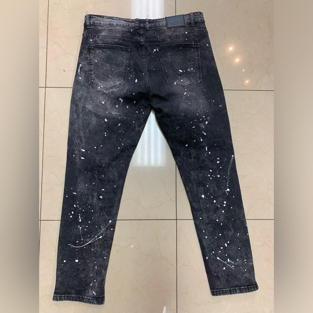 Sz 36/32 denim jeans graphic design