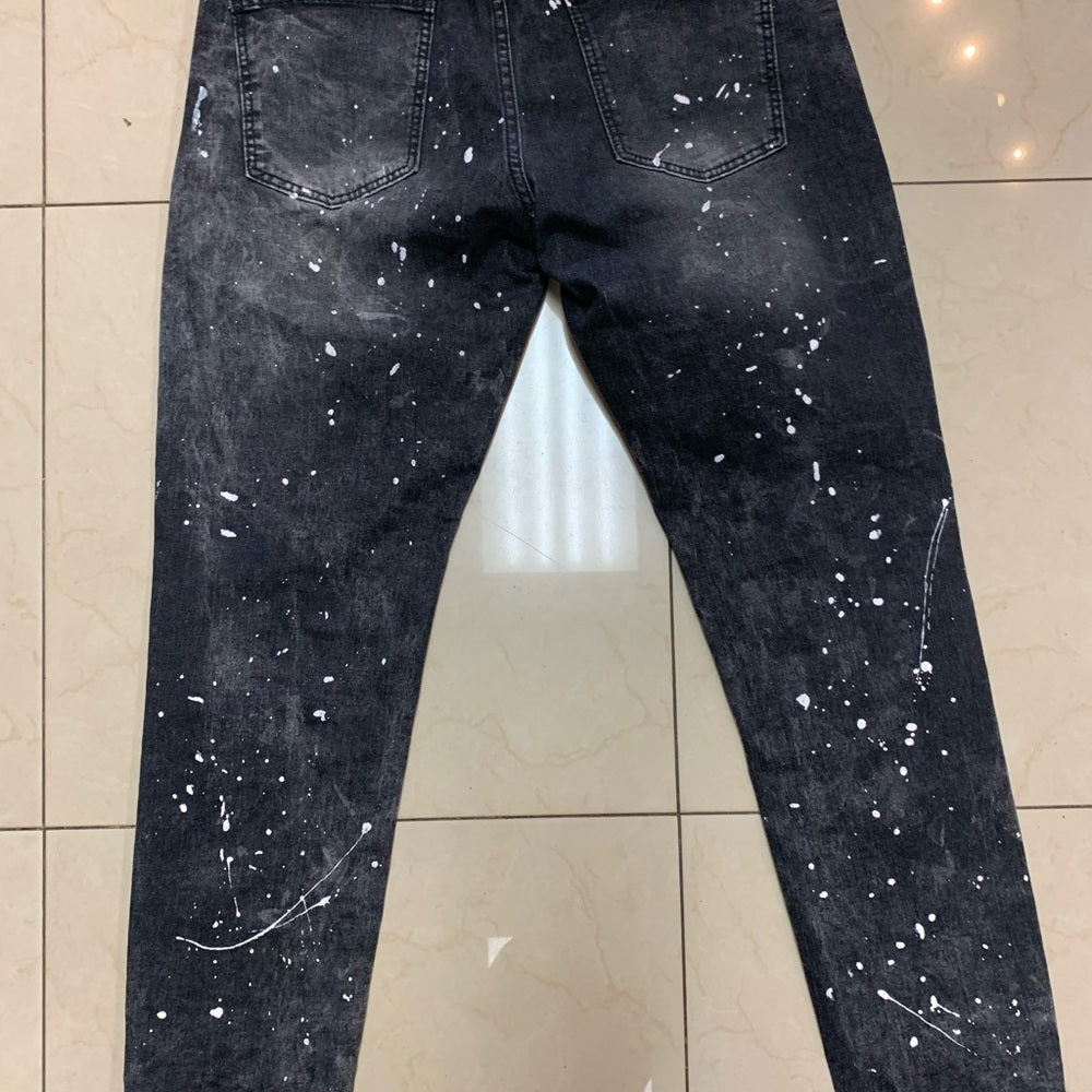 Sz 36/32 denim jeans graphic design