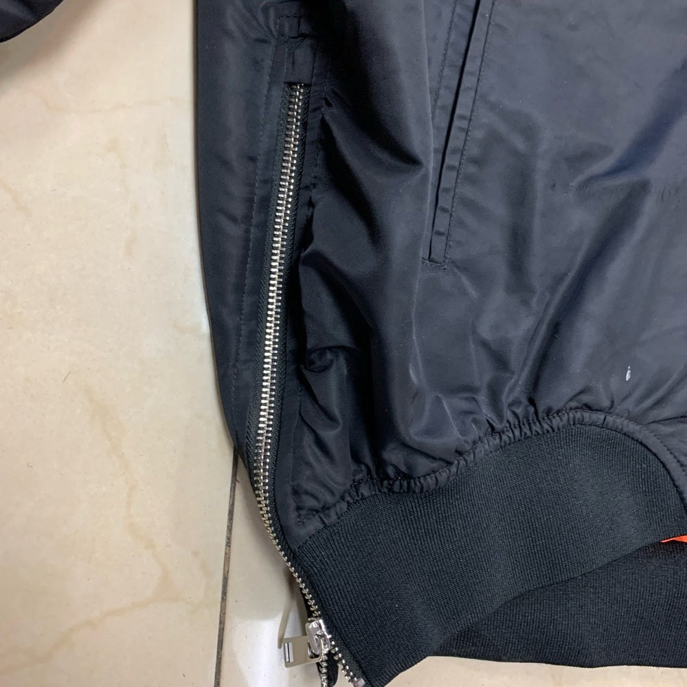 Zara women’s  Black Bomber Jacket