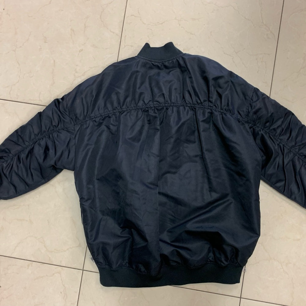 Zara women’s  Black Bomber Jacket