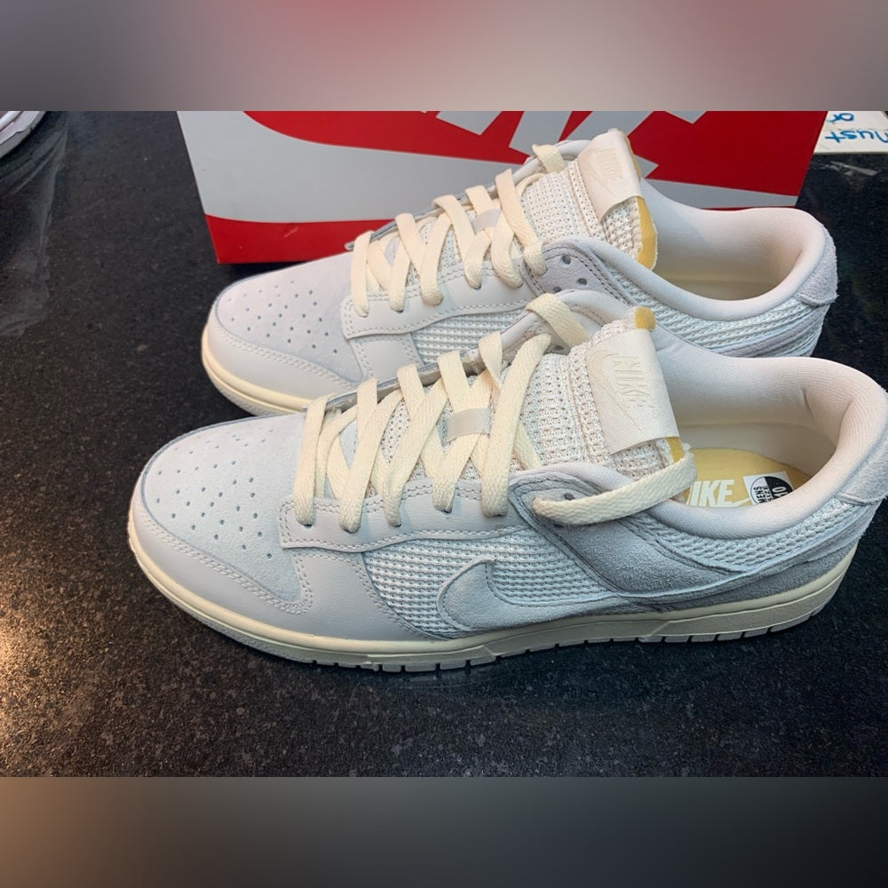 Sz 10 NWB Nike Dunk Low in Phantom, Light Bone, Sail, & Coconut Milk
NIKE