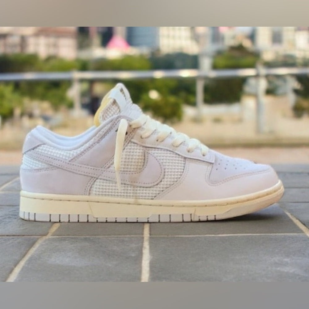 Sz 10 NWB Nike Dunk Low in Phantom, Light Bone, Sail, & Coconut Milk
NIKE