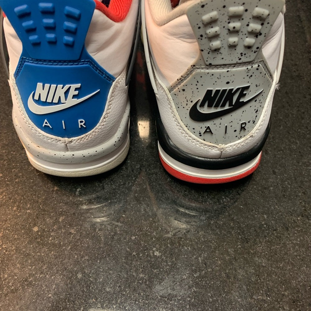 NIKE AIR JORDAN 4 RETRO OG SE WHAT THE CI1184 146 SZ 7Y AUTHENTIC VINTAGE RARE