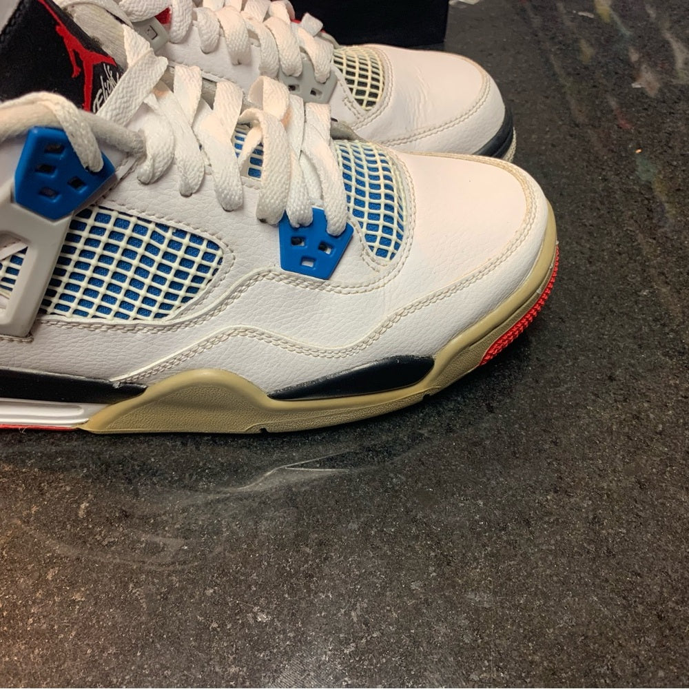 NIKE AIR JORDAN 4 RETRO OG SE WHAT THE CI1184 146 SZ 7Y AUTHENTIC VINTAGE RARE