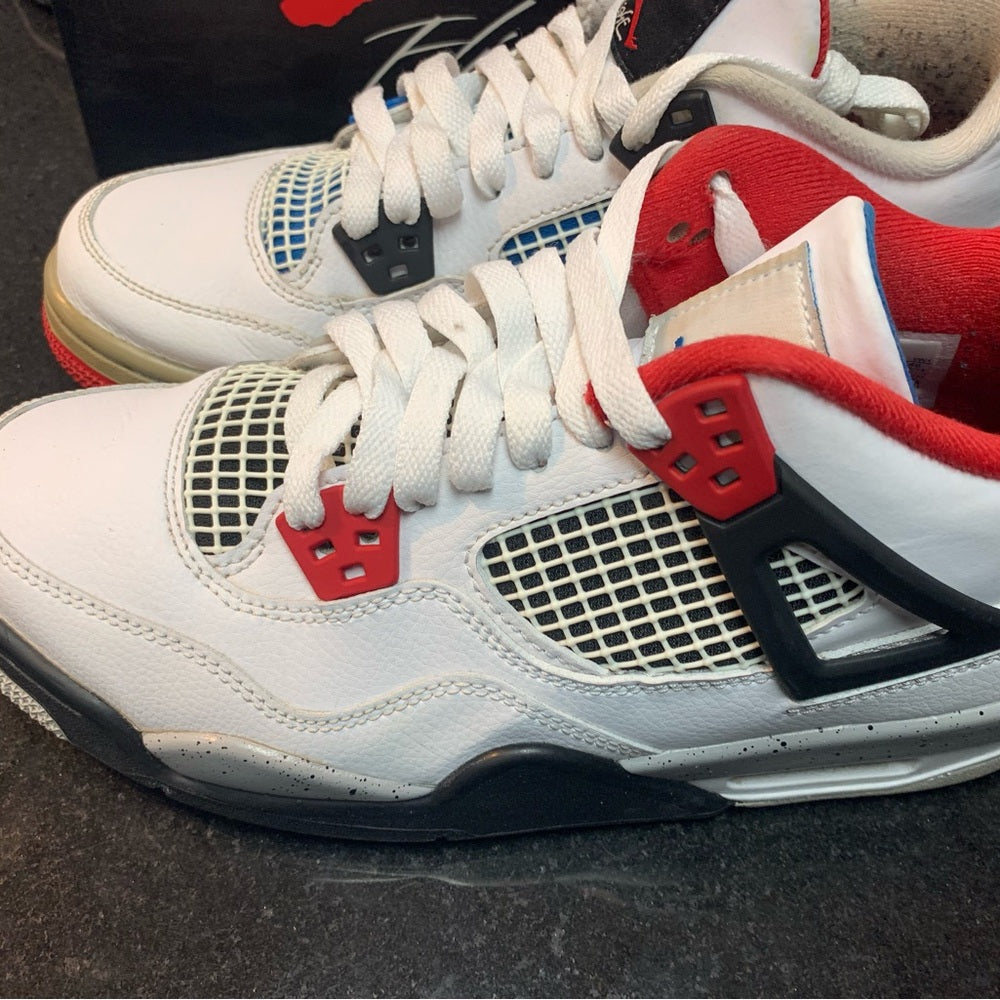 NIKE AIR JORDAN 4 RETRO OG SE WHAT THE CI1184 146 SZ 7Y AUTHENTIC VINTAGE RARE