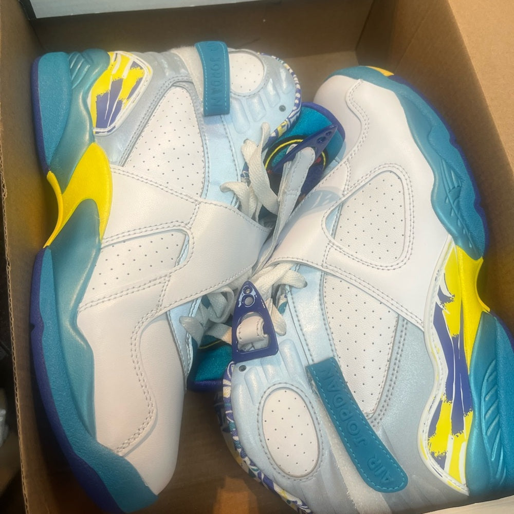 2019
Wmns Air Jordan 8 Retro 'White Aqua' sz 8