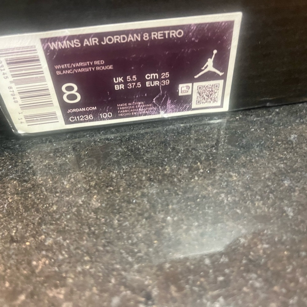 2019
Wmns Air Jordan 8 Retro 'White Aqua' sz 8