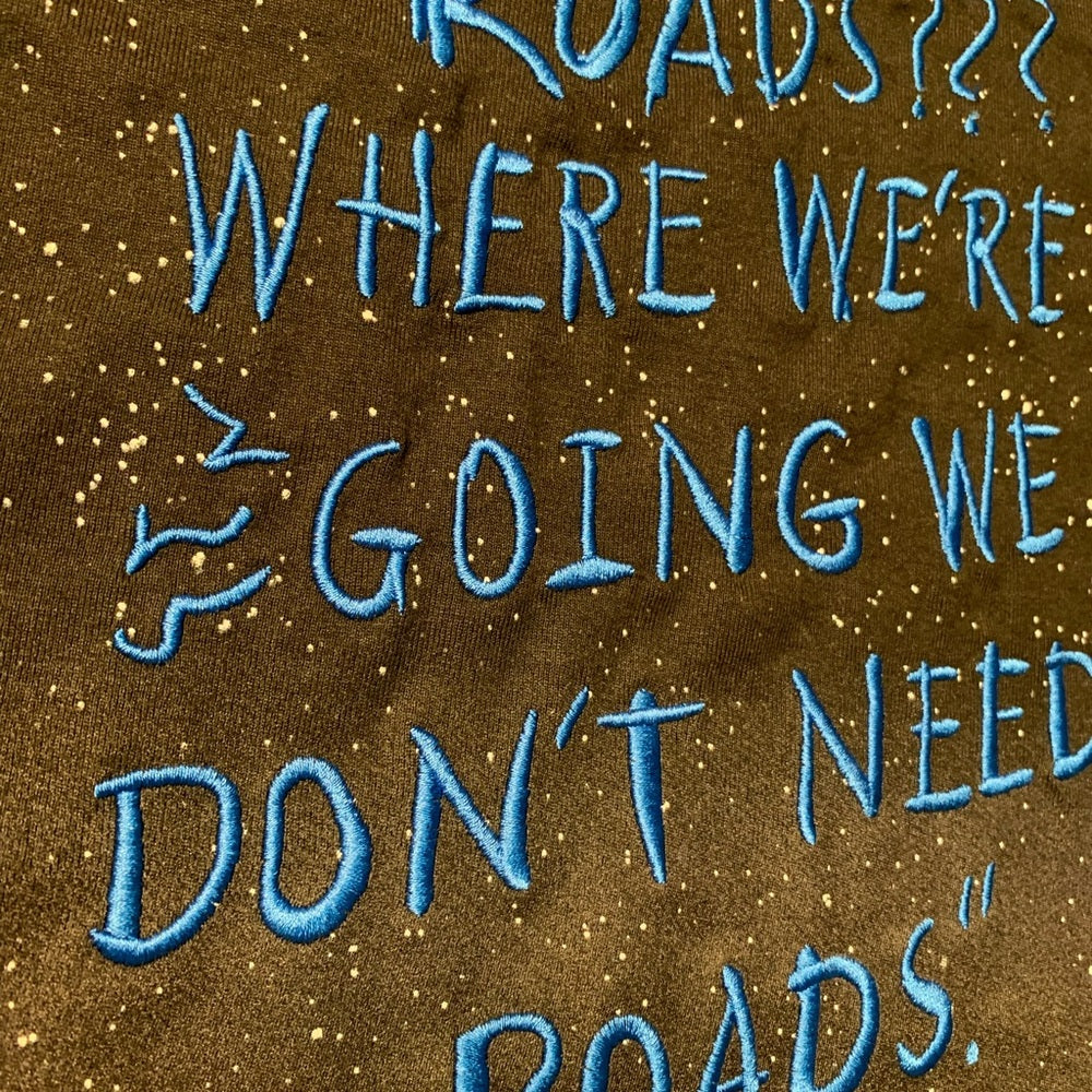 Reason Men's Back To The Future Roads Tee - Black Sz various