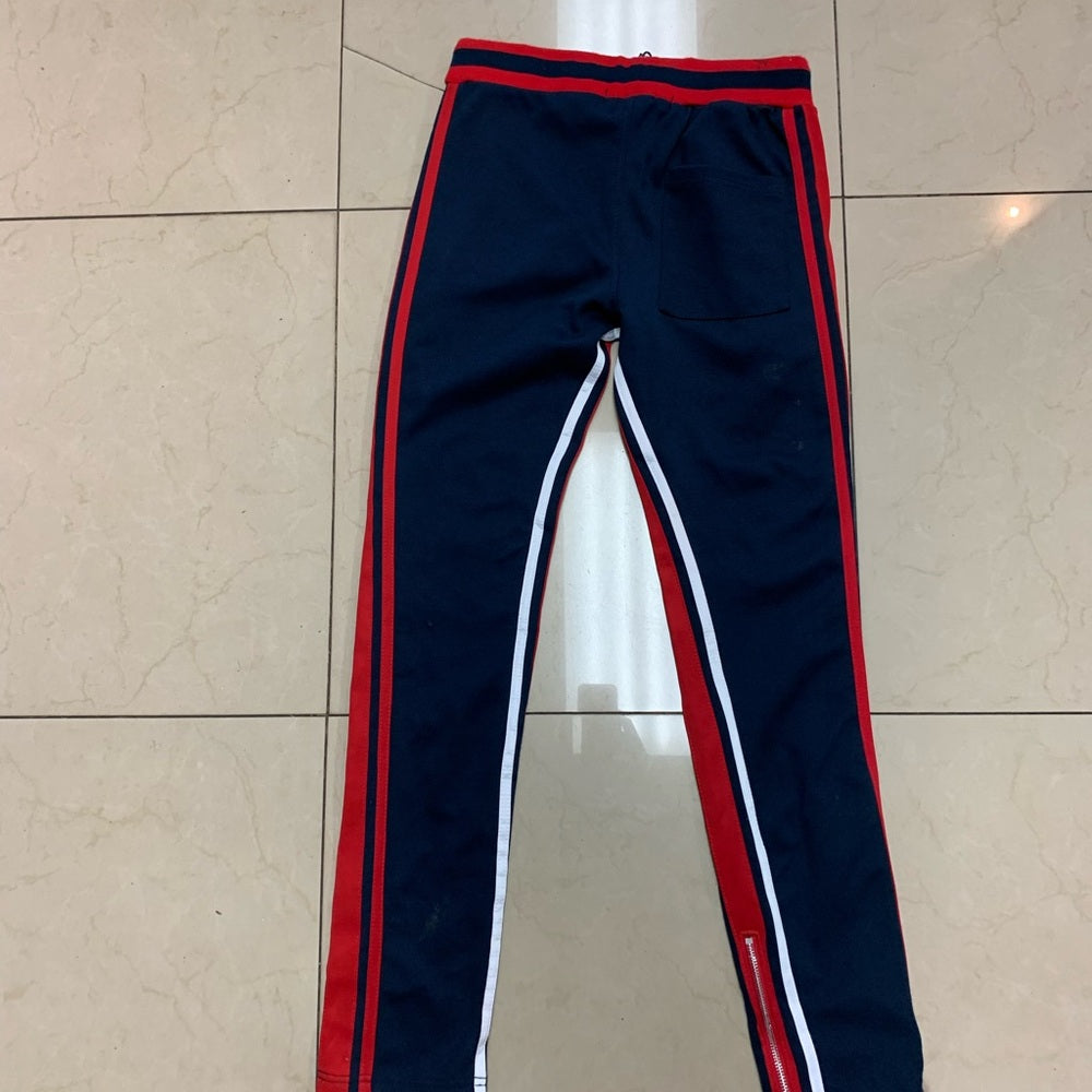 Fear of god  Red and Blue Track Pants Sz small