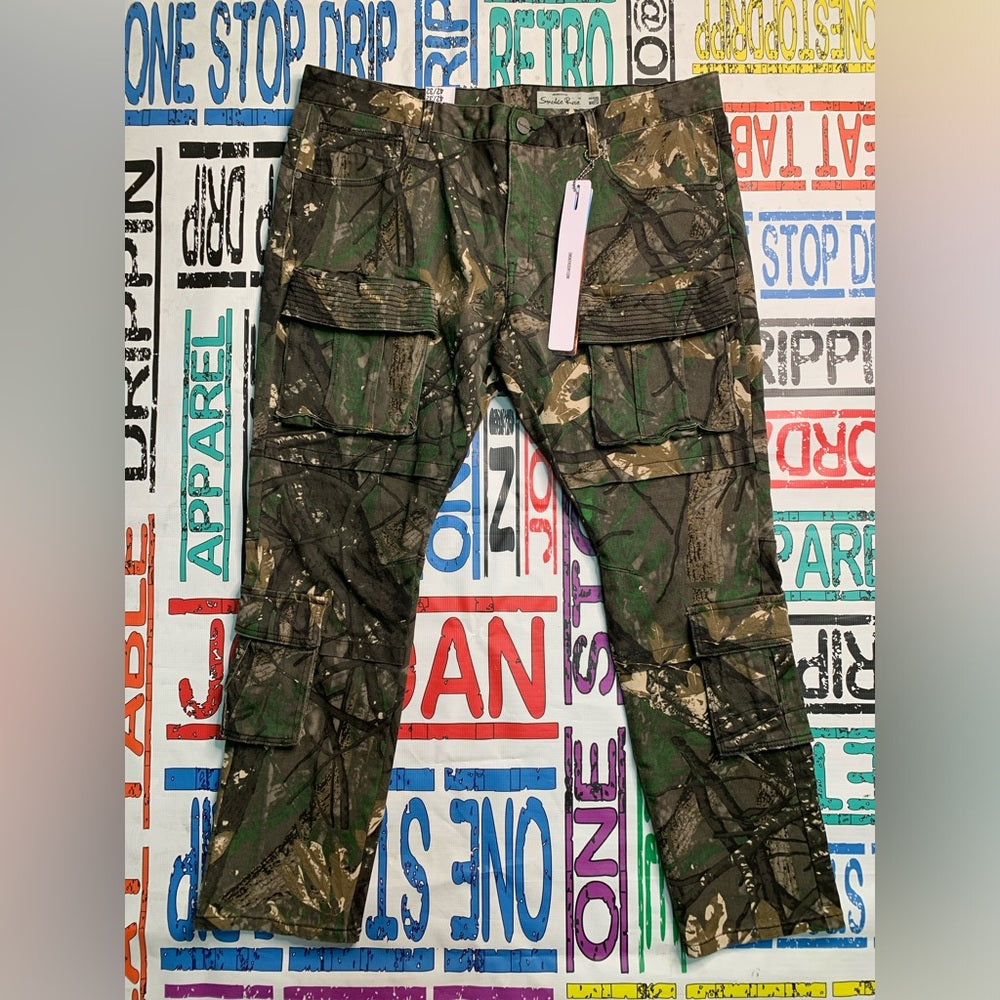 MENS SMOKE RISE CARGO PANTS Sz 42/32