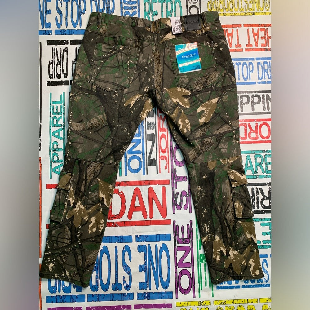 MENS SMOKE RISE CARGO PANTS Sz 42/32