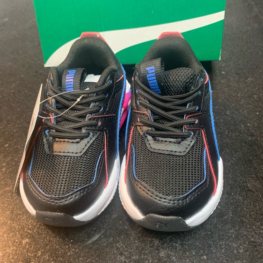 Sz 5c PUMA RS-Pulsoid Cosmic  (Little Kid) Puma Black/Ravish 2 Little Kid