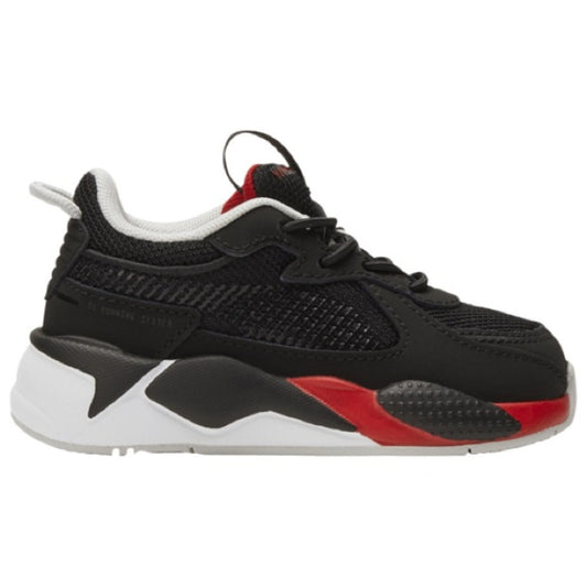 4c PUMA Kids Black and Red Sneakers Canada