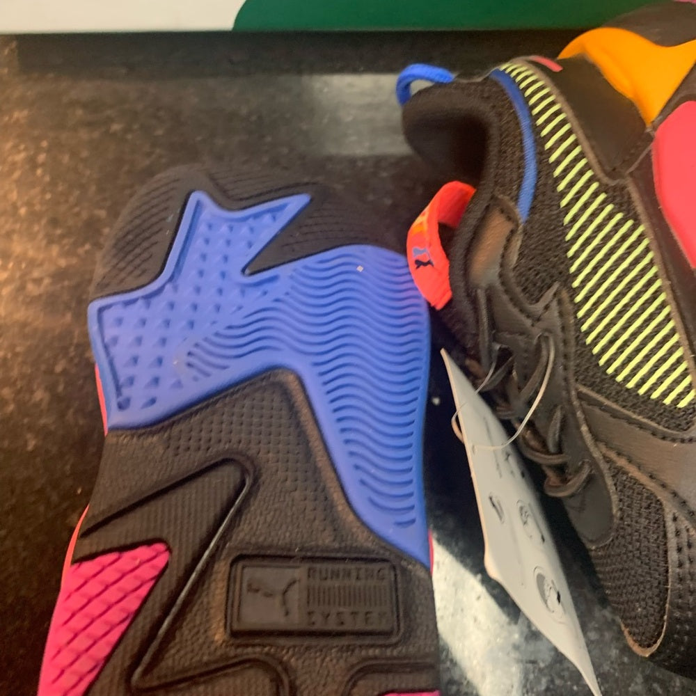 Sz 4c PUMA Leather Upper Lace Up Unisex Kids' Shoes