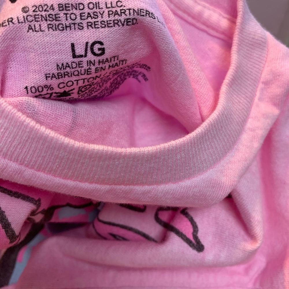 Pink blonde Graphic  T-Shirt Sz various