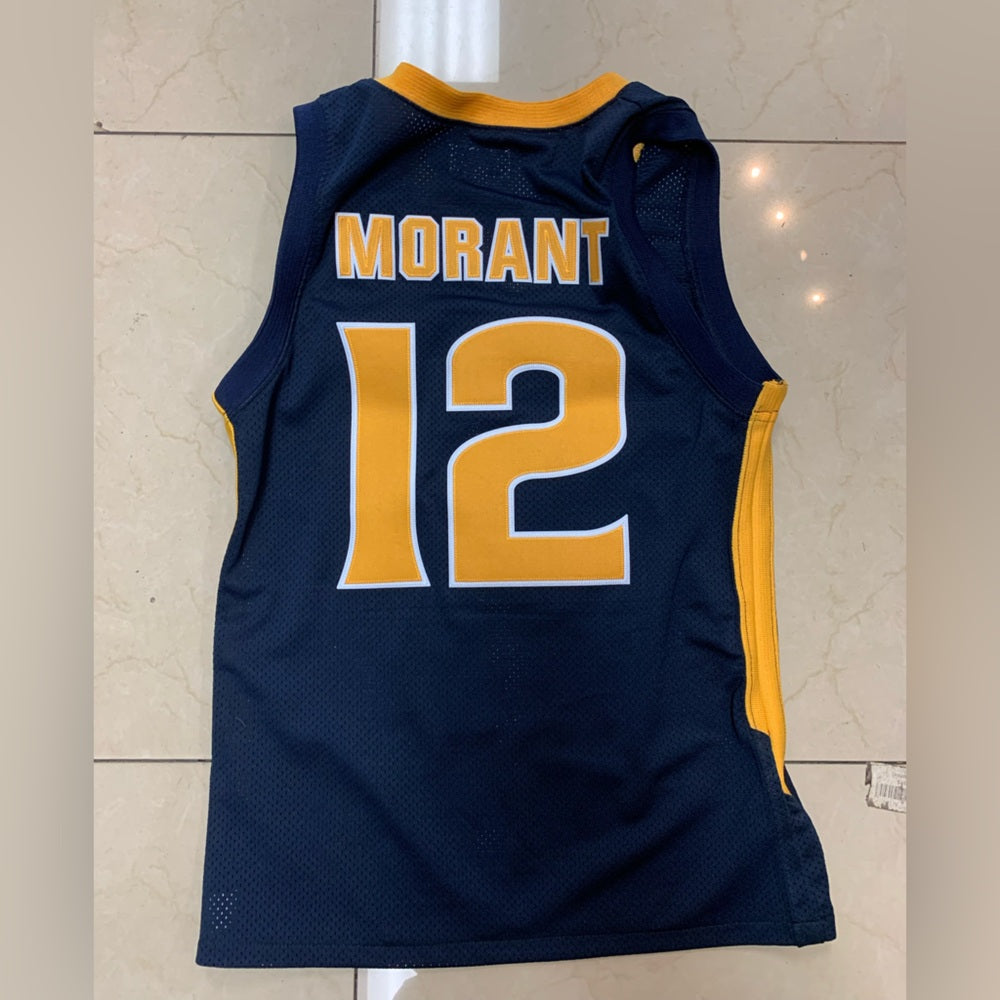 Original Retro Ja Morant Murray St. Racers Alumni  Classic Basketball Jersey
