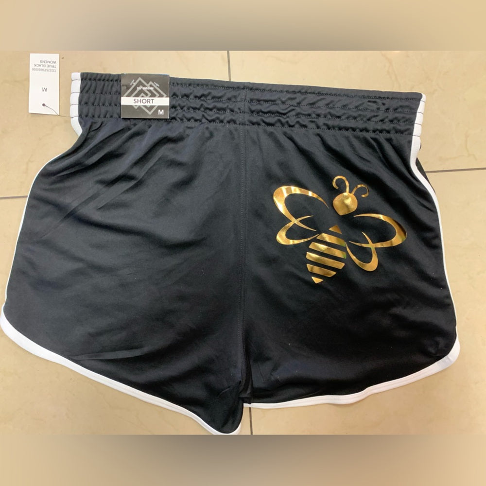 Black and Gold Women's Shorts queen B Sz various