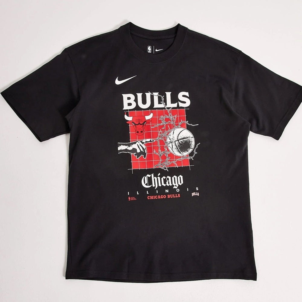 Nike Chicago Bulls Black T-Shirt Sz various
