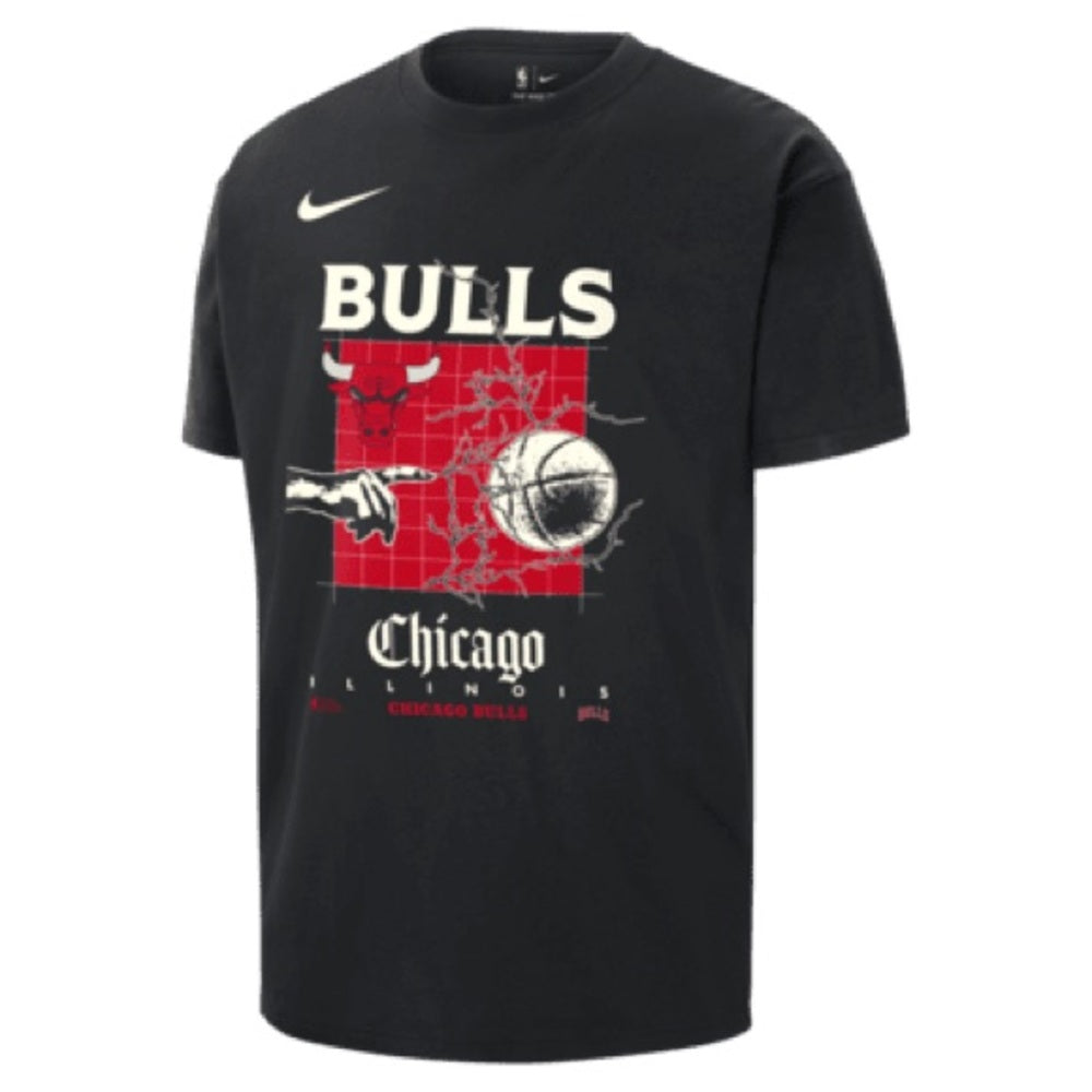 Nike Chicago Bulls Black T-Shirt Sz various