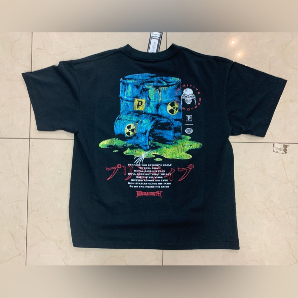 Primitive Black Graphic T-Shirt Sz various