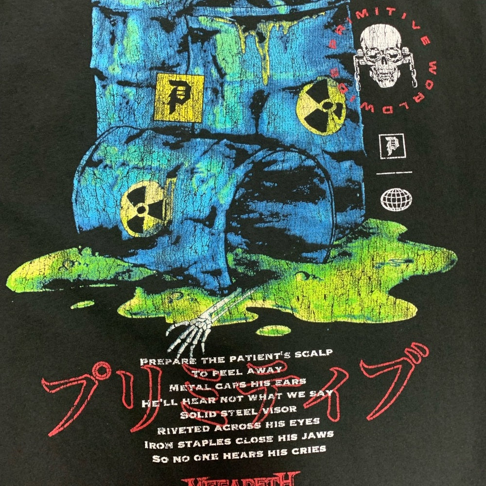 Primitive Black Graphic T-Shirt Sz various