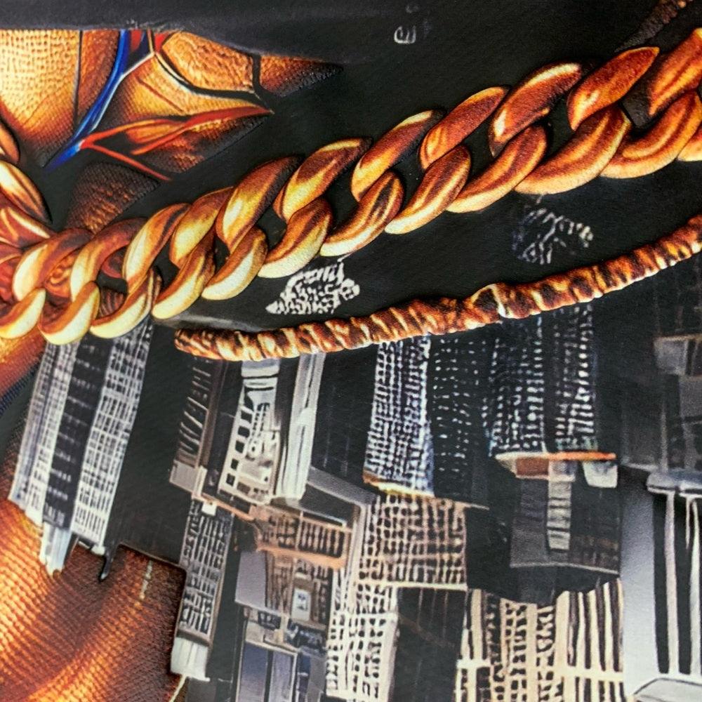 Streetz Iz Watchin Men's Heart Of Streets Tee - Brown