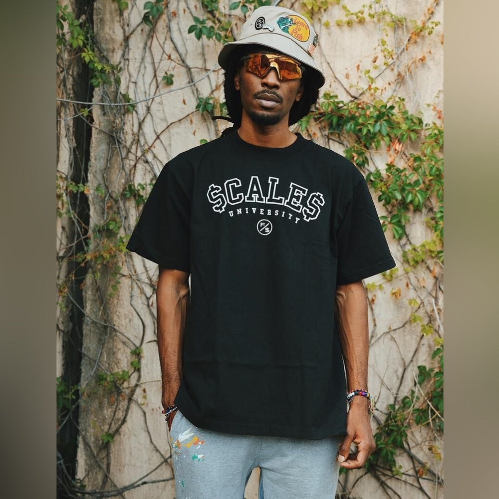 University Black T-Shirt