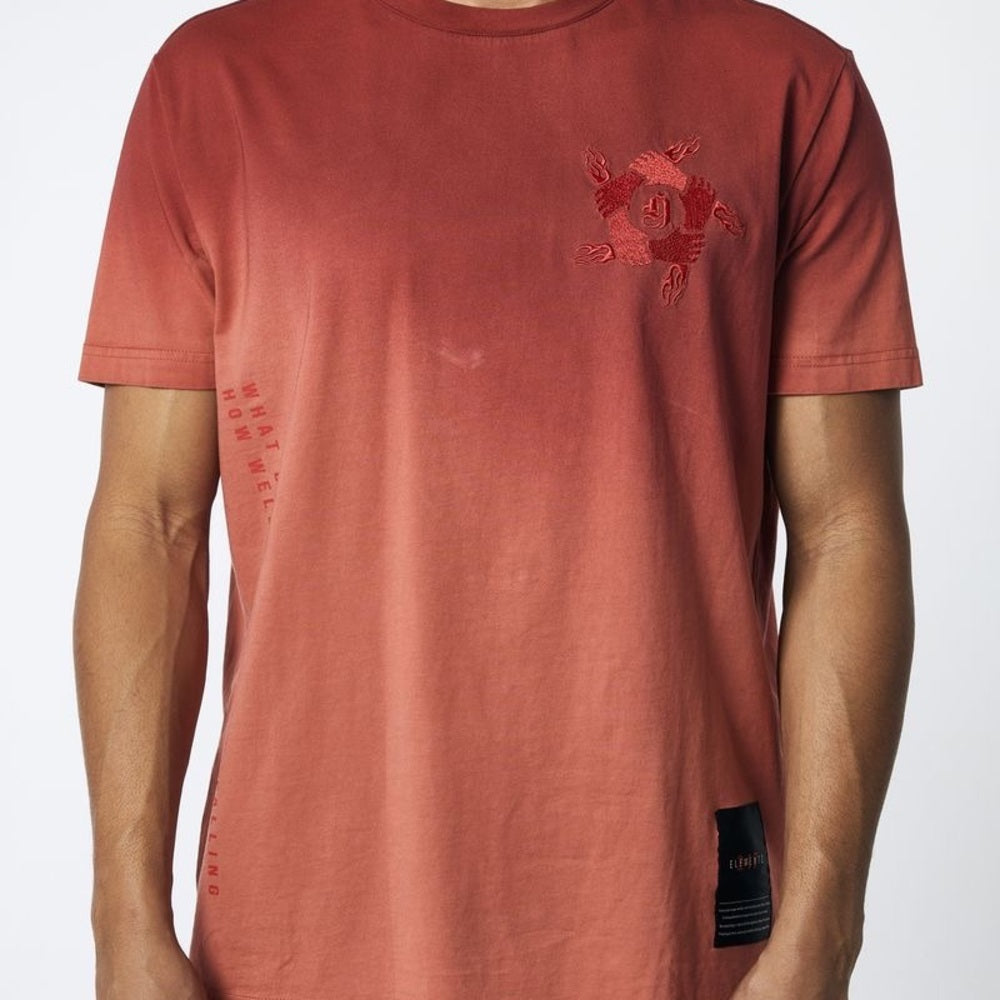 Men's Rust Graphic T-Shirt Graphic element brand Sz various