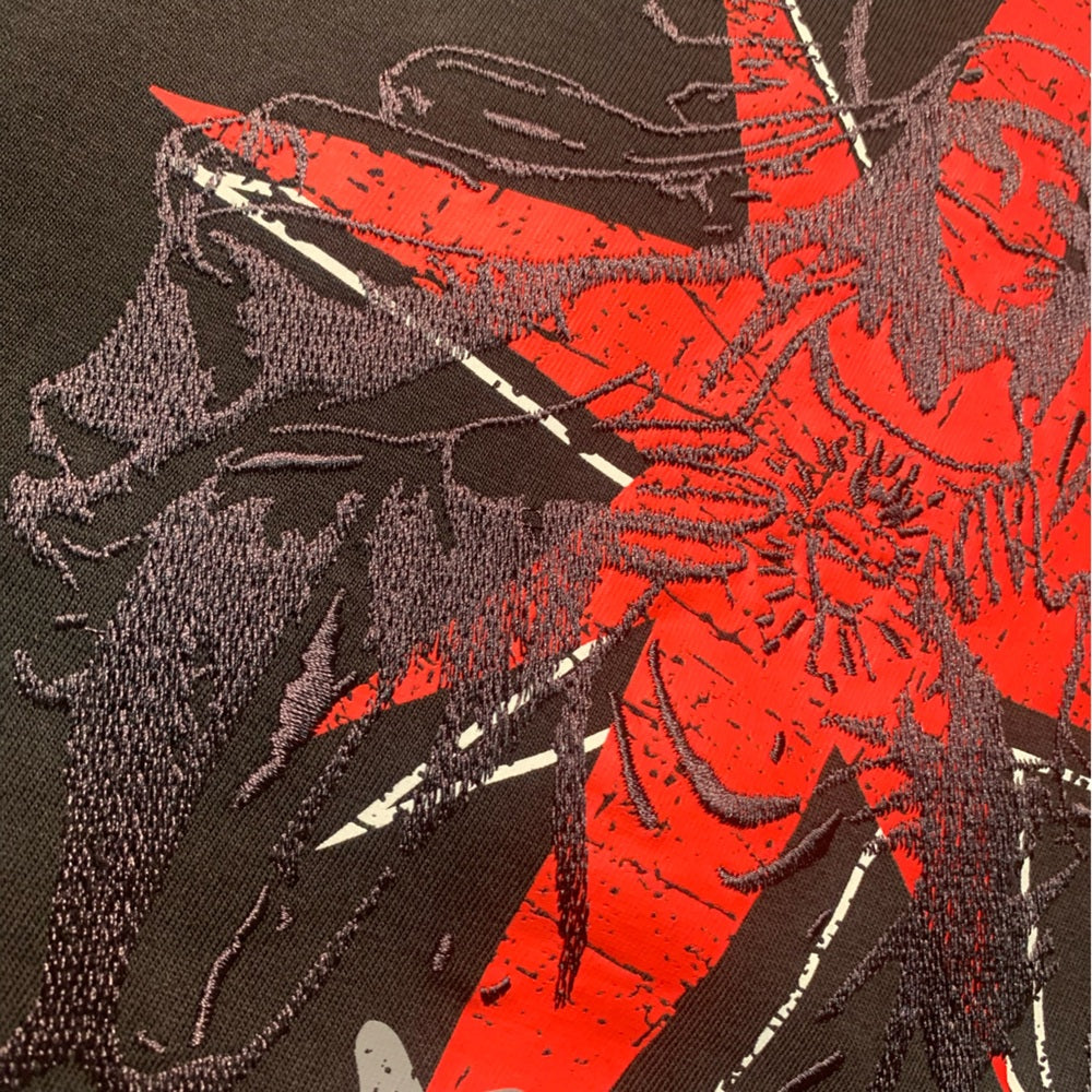 Graphic T-Shirt - Black hood politics Sz various