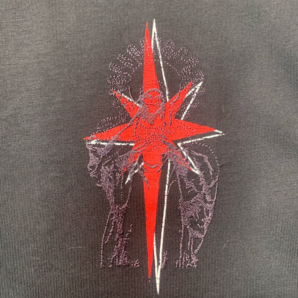 Graphic T-Shirt - Black hood politics Sz various