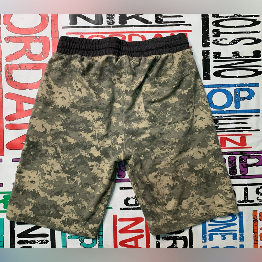 U.S. Army Black and White Shorts