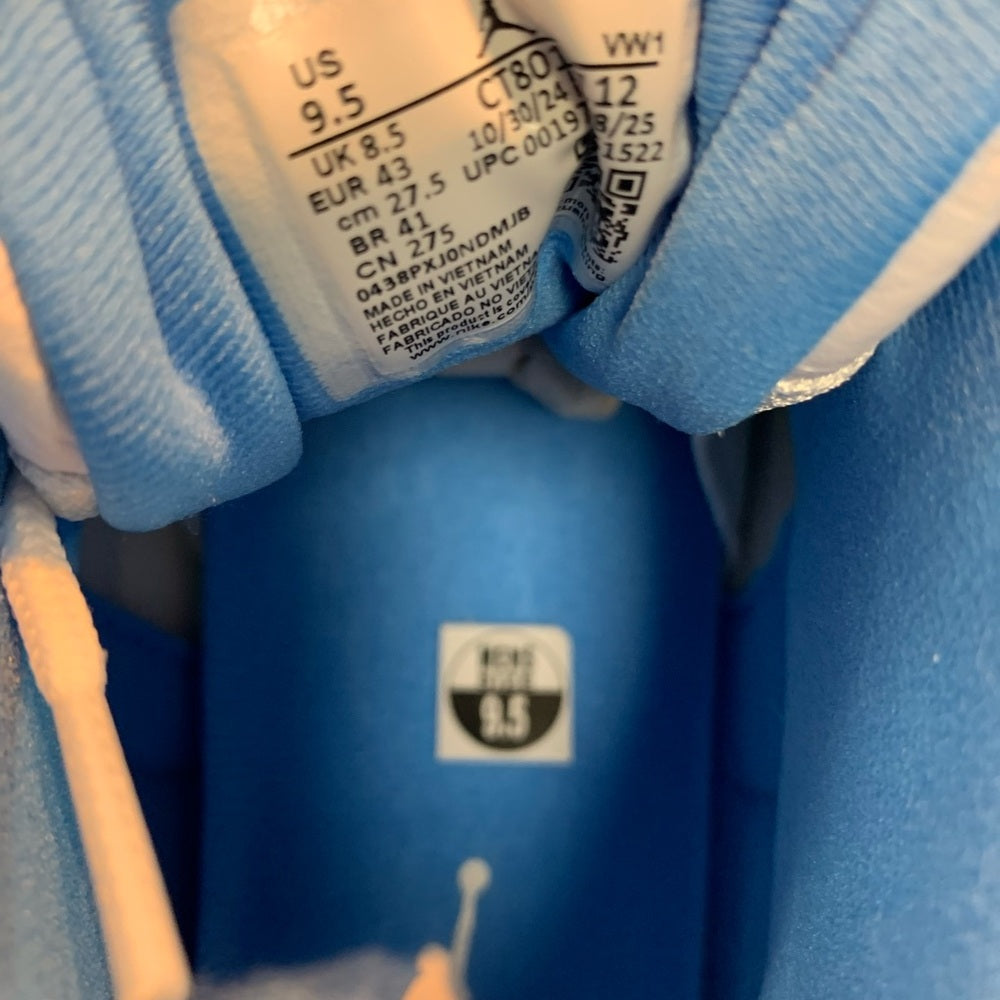 Air Jordan 12 Retro "White and University Blue"