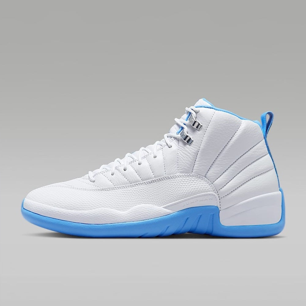 Air Jordan 12 Retro "White and University Blue"