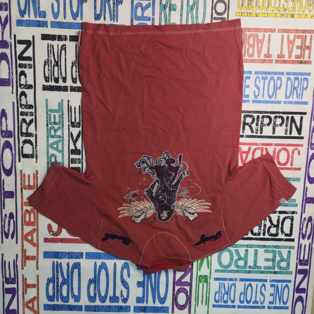 Men's Rust Polo Shirt Sz various