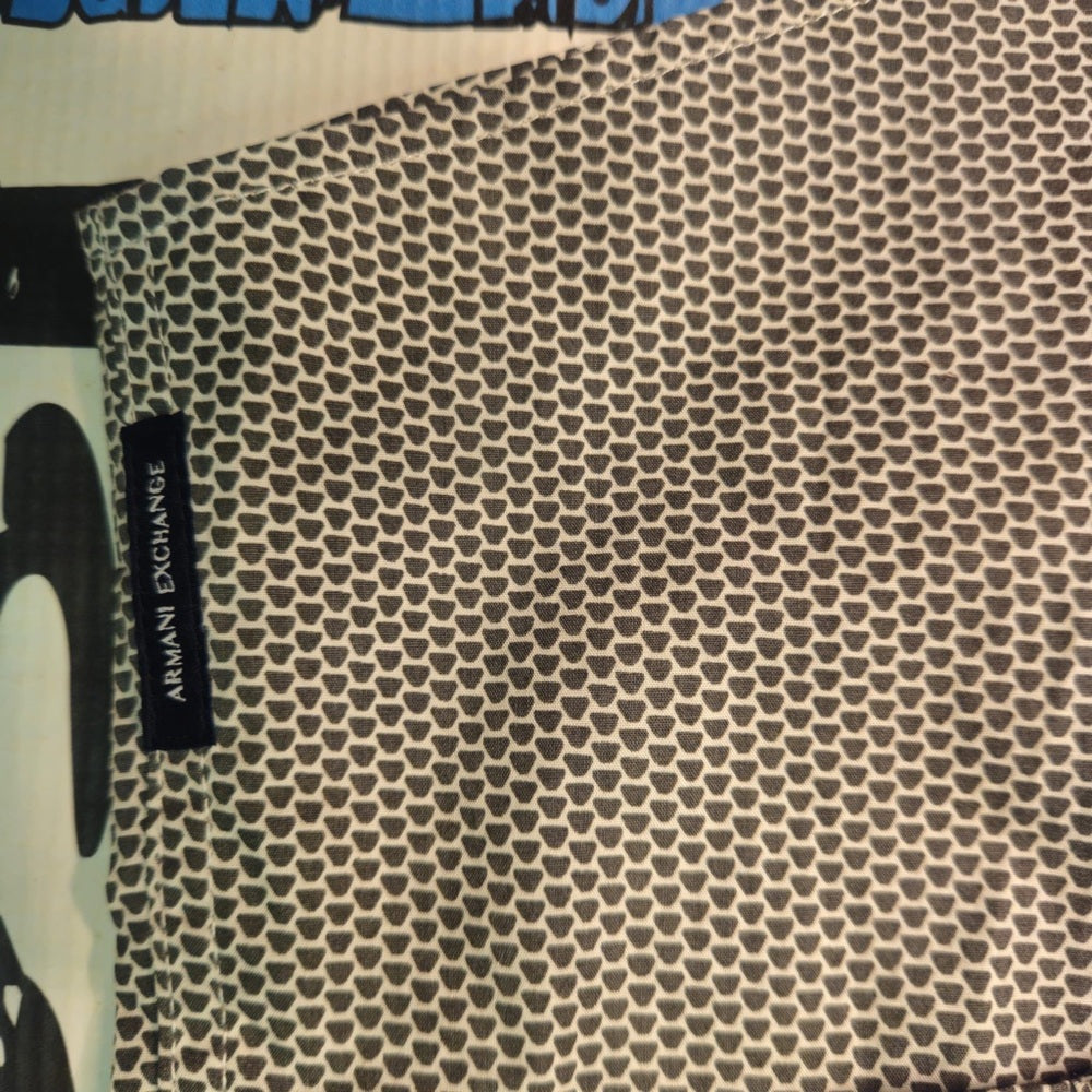 Armani Exchange Monochrome Geometric Shirt